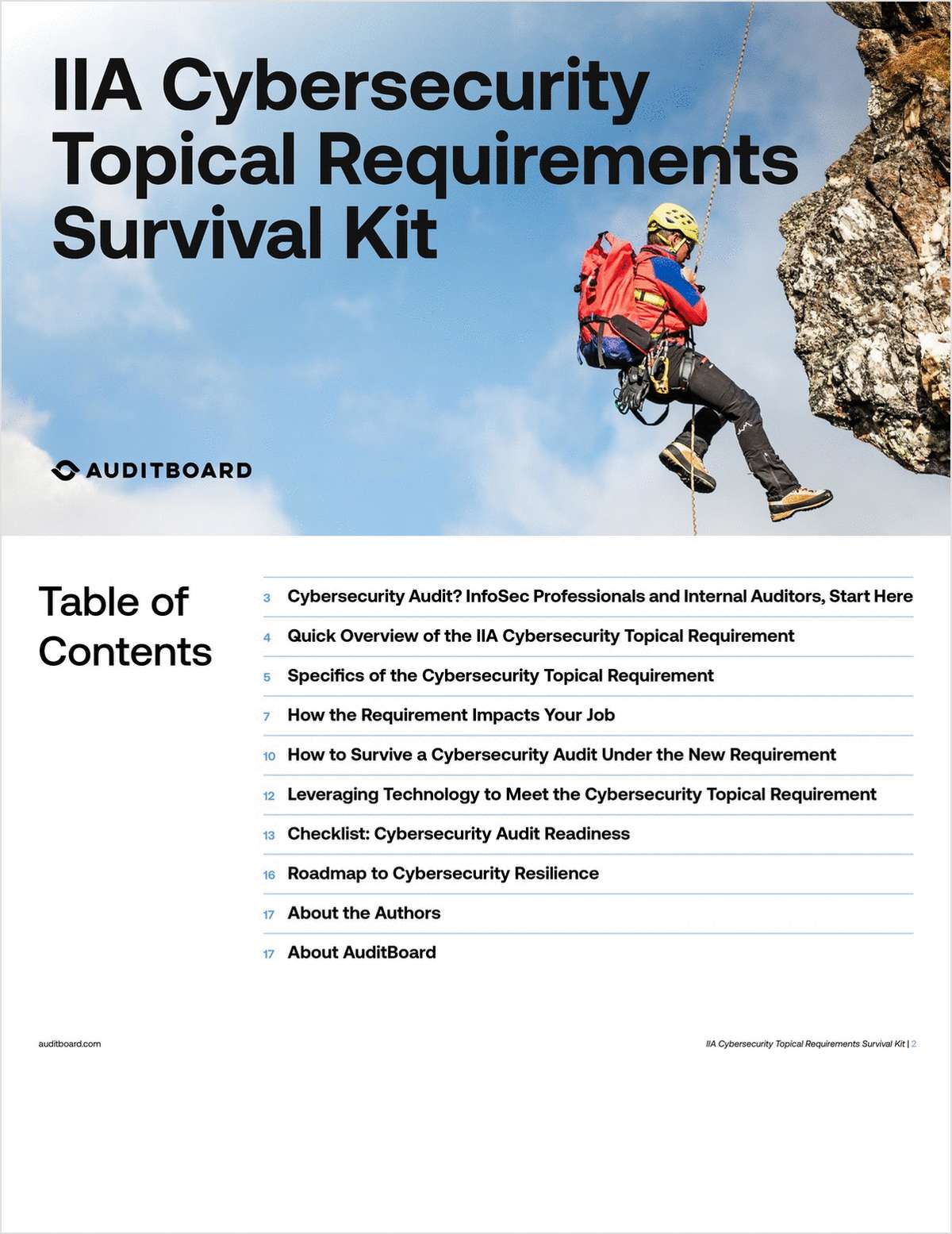 IIA Cybersecurity Topical Requirement Survival Kit