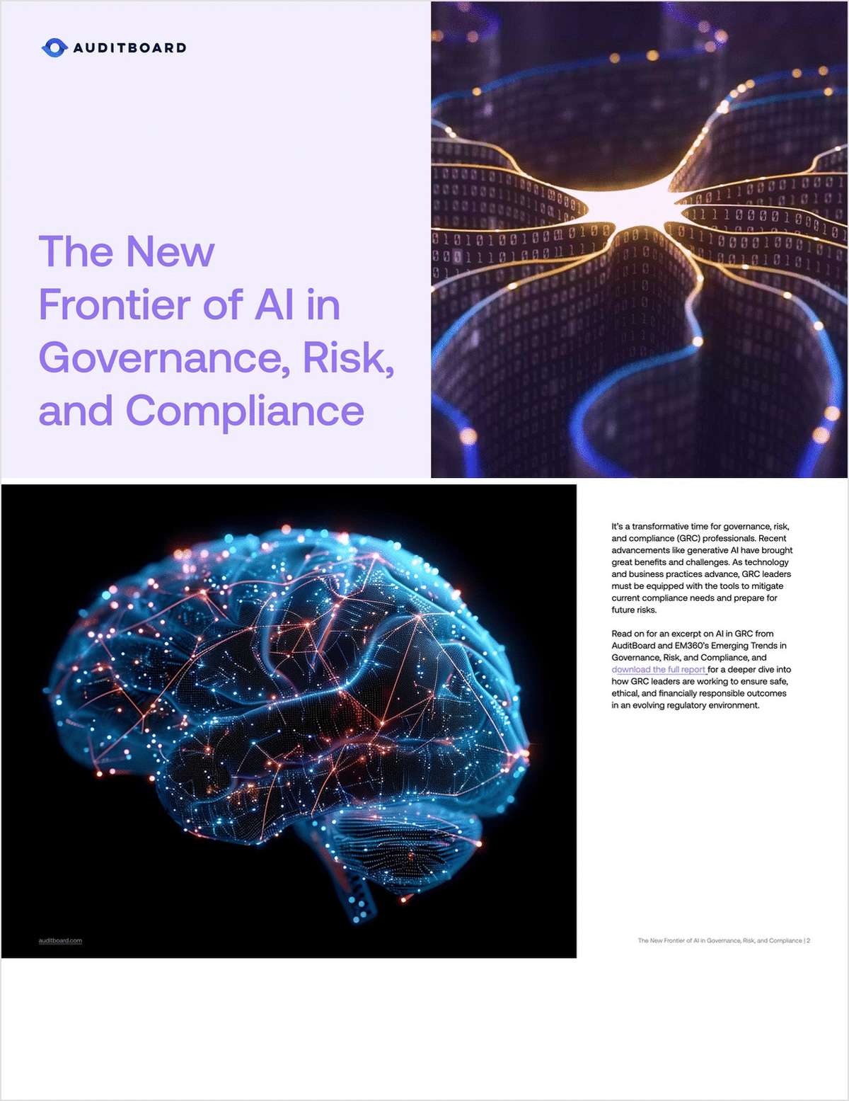 The New Frontier of AI in Governance, Risk, and Compliance