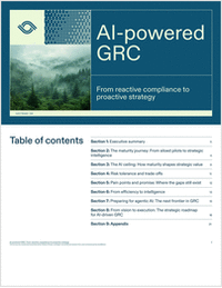 AI-Powered GRC: From reactive compliance to proactive strategy