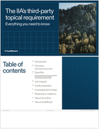 The IIA's Third-Party Topical Requirement: Your essential guide