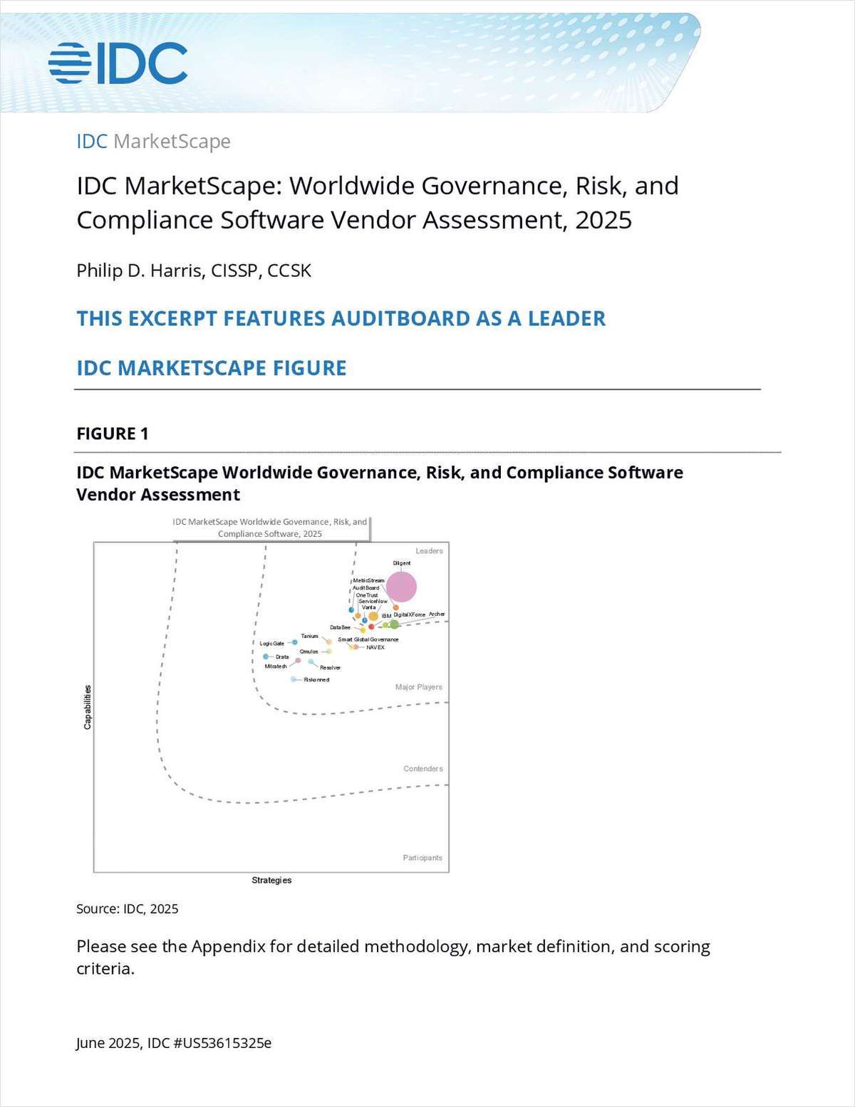 IDC MarketScape: Worldwide Governance, Risk, and Compliance Software 2025 Vendor Assessment