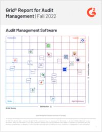 Fall 2022 G2 Grid Report: Best Audit Management Software