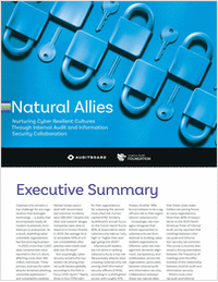 Nurturing Cyber Resilient Cultures Through Internal Audit and Information Security Collaboration