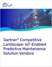 A Gartner® Competitive Landscape: IoT-Enabled Predictive Maintenance Solution Vendors