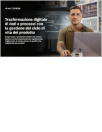 Trasformazione digitale di dati e processi con la gestione del ciclo di vita del prodotto