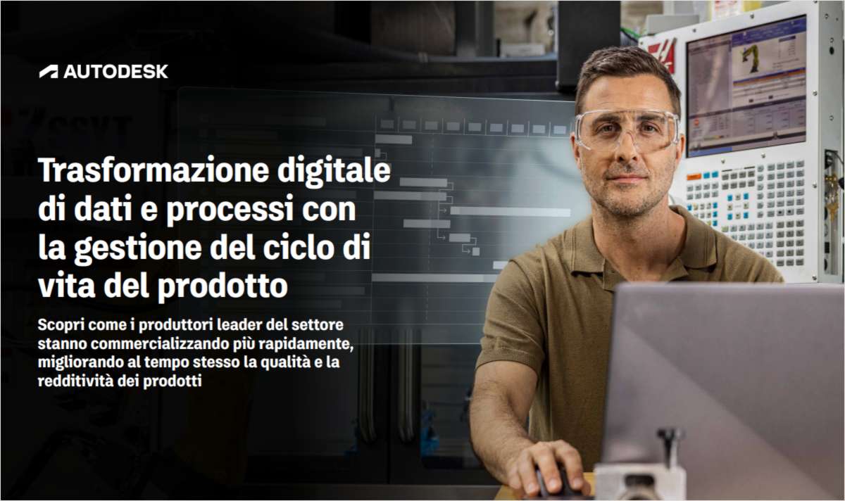 Trasformazione digitale di dati e processi con la gestione del ciclo di vita del prodotto