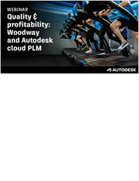Quality & Profitability: Woodway and Autodesk cloud PLM