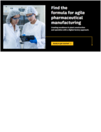 Find the Formula for Agile Pharmaceutical Manufacturing