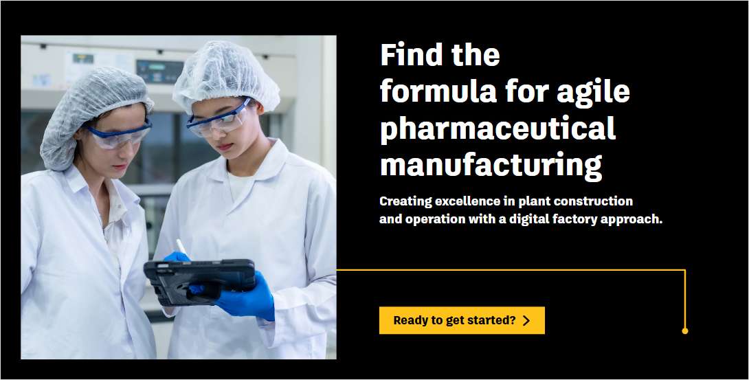 Find the Formula for Agile Pharmaceutical Manufacturing