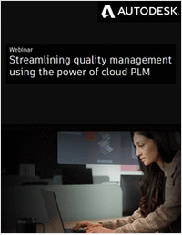 Streamlining Quality Management Using the Power of Cloud PLM