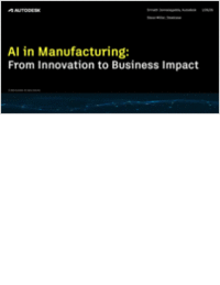 AI in Manufacturing: From Innovation to Business Impact