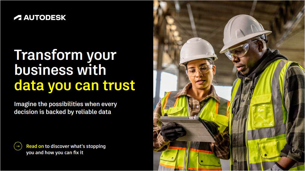 Transform Your Business With Data You Can Trust