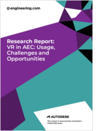 VR in AEC: Usage, Challenges and Opportunities