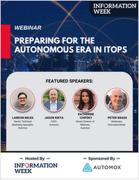 Preparing for the Autonomous Era in ITOps