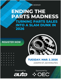 Ending the Parts Madness & Turning Part Sales into a Slam Dunk in 2026