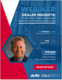 Dealer Insights: How Real-Time Tracking Stops Missed Opportunities for Hicks Automotive Group
