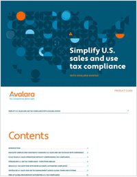 Simplify U.S. Sales And Use Tax Compliance