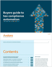 Buyers Guide To Tax Compliance Automation