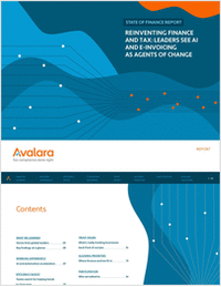 Reinventing Finance And Tax: Leaders See AI And E-Invoicing As Agents of Change