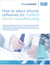 How to select silicone adhesives for medical device manufacturing