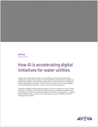 How AI Is Accelerating Digital Initiatives For Water Utilities