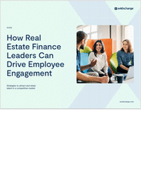How Real Estate Finance Leaders Can Drive Employee Engagement