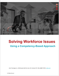 Solving Workforce Issues Using a Competency-Based Approach
