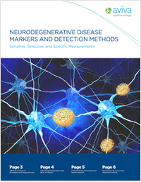 Detecting Neurodegenerative Disease Markers