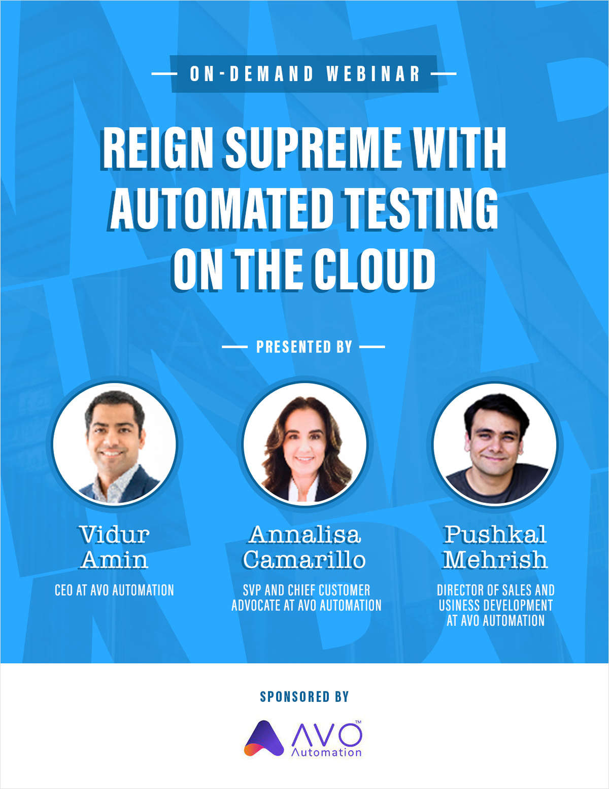 Reign Supreme With Automated Testing on the Cloud