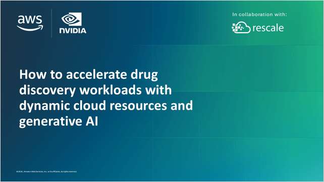 Drug discovery teams use cloud computing to train AI models