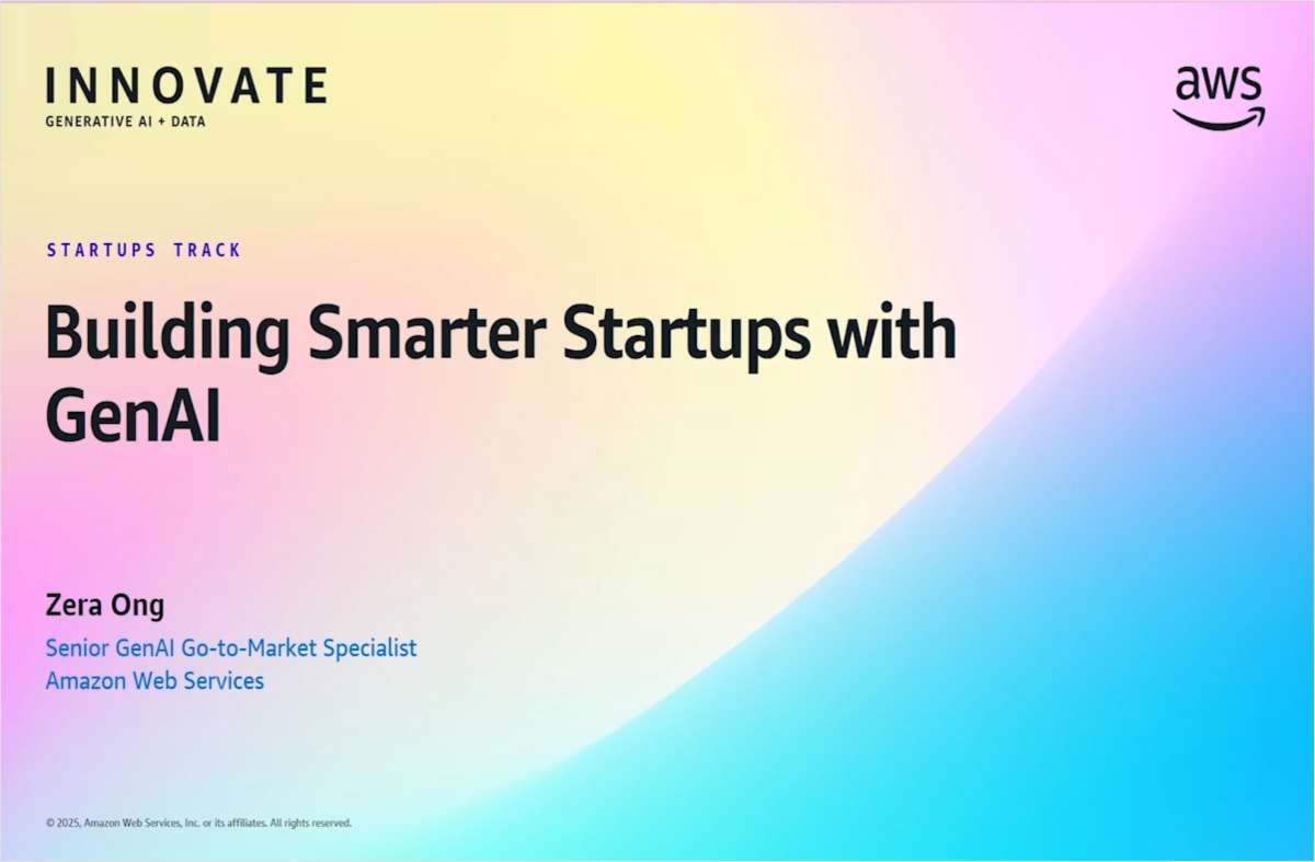 Building Smarter Startups with GenAI