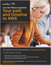 Low-Risk VMware Migration: Your Path and Timeline to AWS