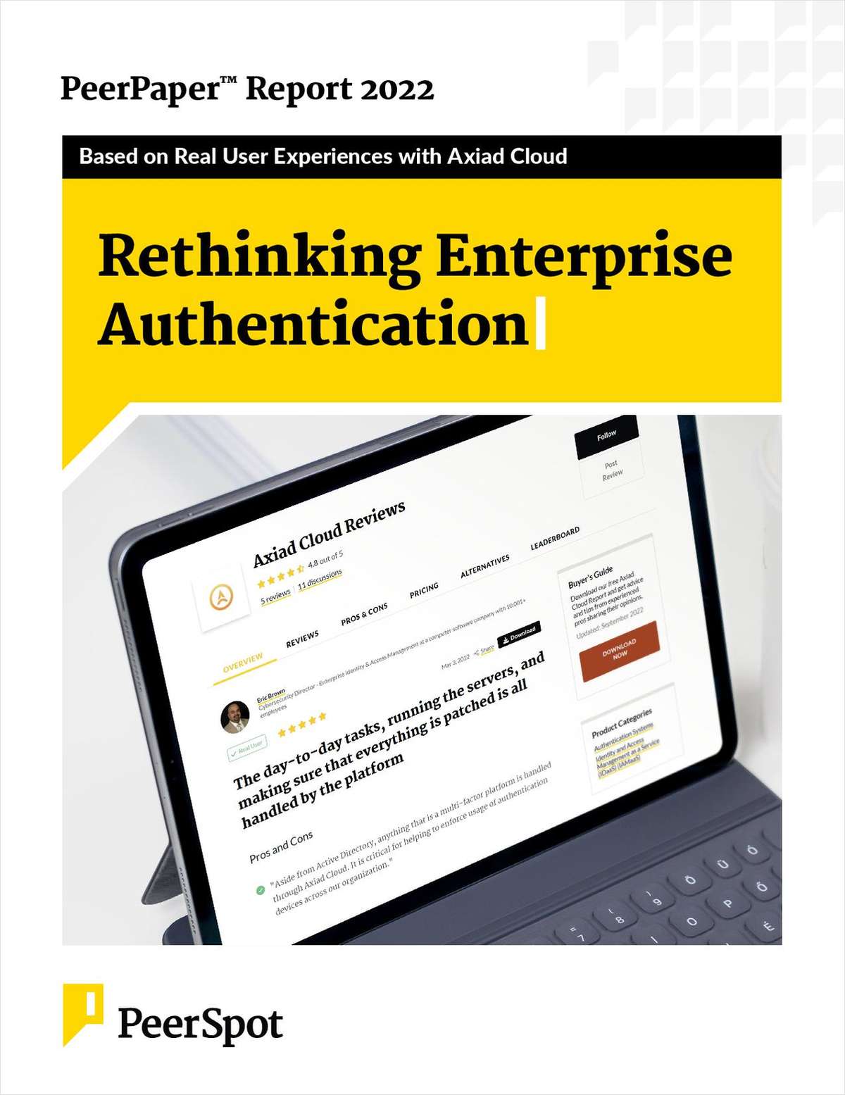 Rethinking Enterprise Authenticaton, A Better Way to Handle