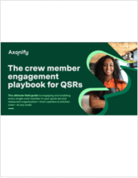 The crew member engagement playbook for QSRs