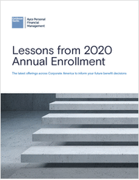 Lessons from 2020 Annual Enrollment
