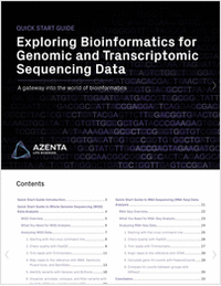 Quick Start Guide: Exploring Bioinformatics for Genomic and Transcriptomic Sequencing Data