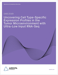 Uncovering Cell Type-Specific Expression Profiles in the Tumor Microenvironment with Ultra-Low Input RNA-Seq