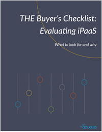 THE Buyer's Checklist: Evaluating iPaaS