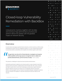 Closed-loop Vulnerability Remediation with BackBox