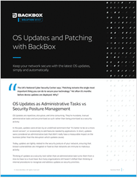 OS Updates and Patching with BackBox