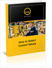 How to Select Control Valves