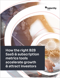 How the right B2B SaaS Metrics accelerate growth and attract investors