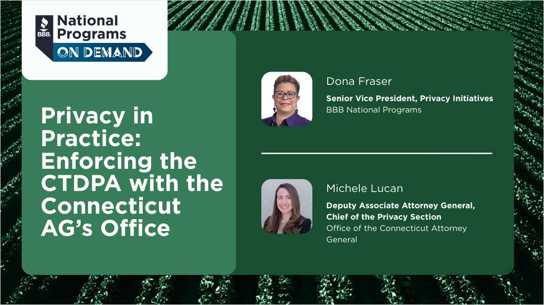 Privacy in Practice: Enforcing the CTDPA with the Connecticut AG's Office