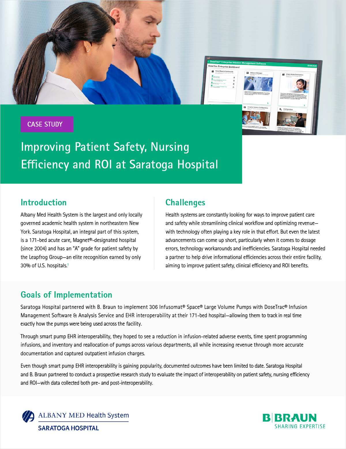 Improving Patient Safety, Nursing Efficiency and ROI at Saratoga Hospital