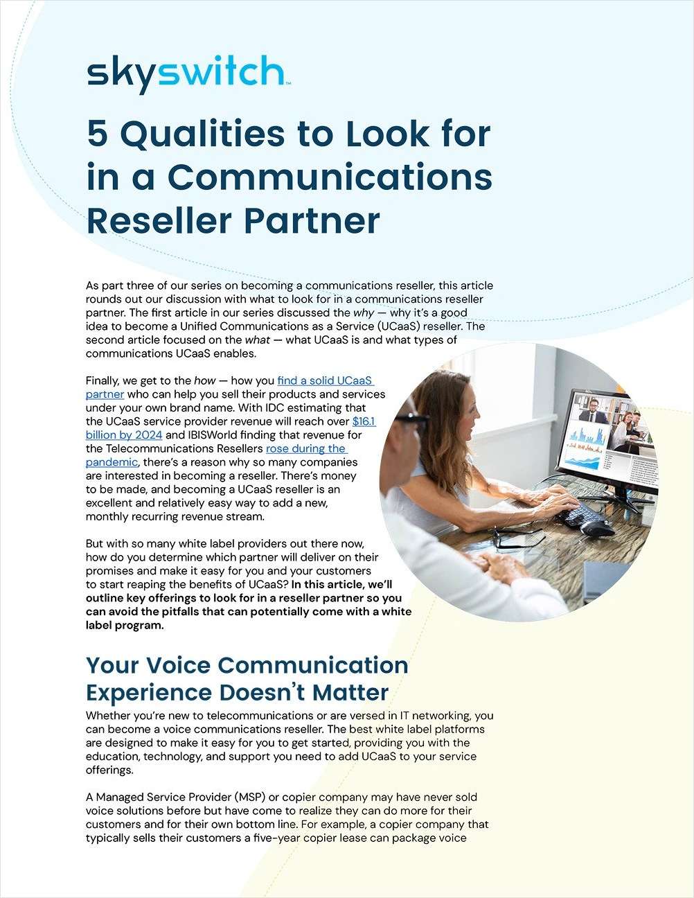 5 Qualities to Look for in a Communications Reseller Partner
