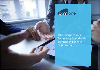 Taking Charge of Your Technology Spend with Technology Expense Optimization