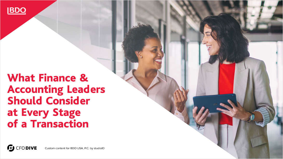 Accounting Strategies to Strengthen Transactions At Each Stage of the Deal