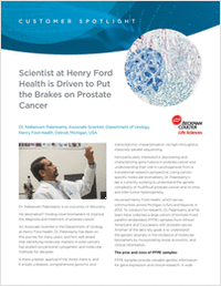 Scientist at Henry Ford Health is Driven to Put the Brakes on Prostate Cancer