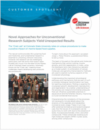 Novel Approaches for Unconventional Research Subjects Yield Unexpected Results