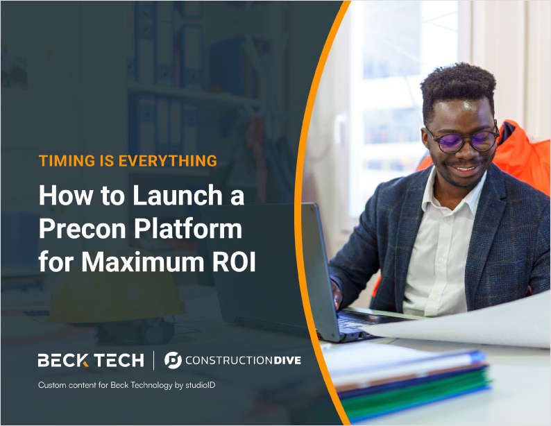 How -- and When -- to Launch a Precon Platform for Maximum ROI